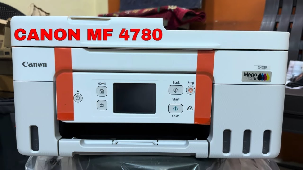 Canon PIXMA MegaTank G4780 All-in-one Inktank Colour Printer Unboxing Duplex ADF Colour Print Test 🔥