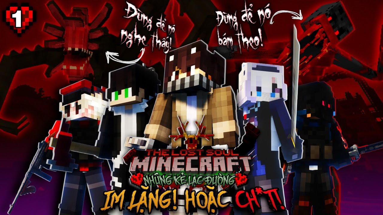 MINECRAFT NHƯNG CHÚNG TÔI PHẢI IM LẶNG NẾU MUỐN SỐNG SÓT TẠI MỎ THAN QUỶ ÁM! - PART 1