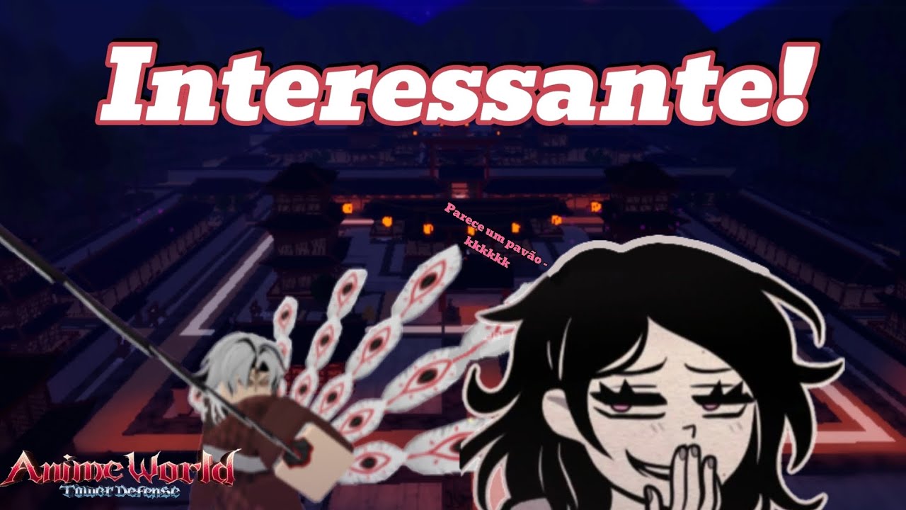 Parece um.... Showcase do Kujaku SCR++ no Anime World Tower Defense 
