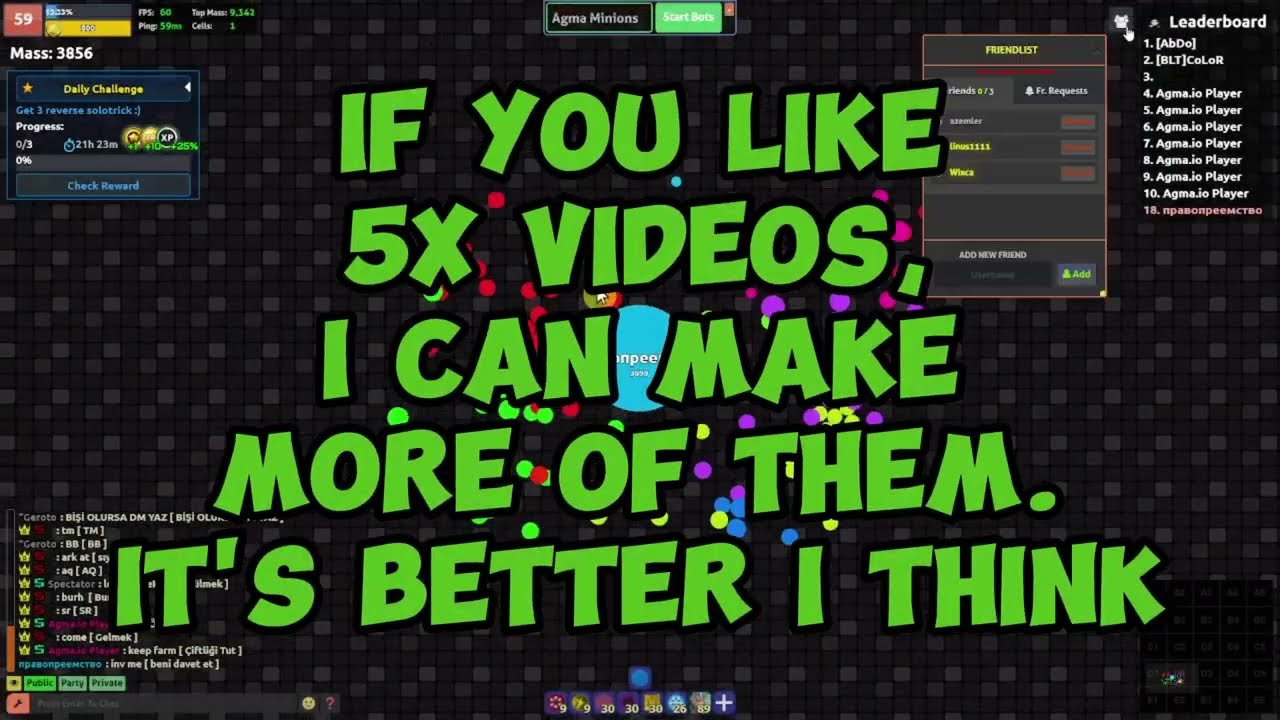 ⏳ 5x Agma Gameplay ⌛| Agma.io