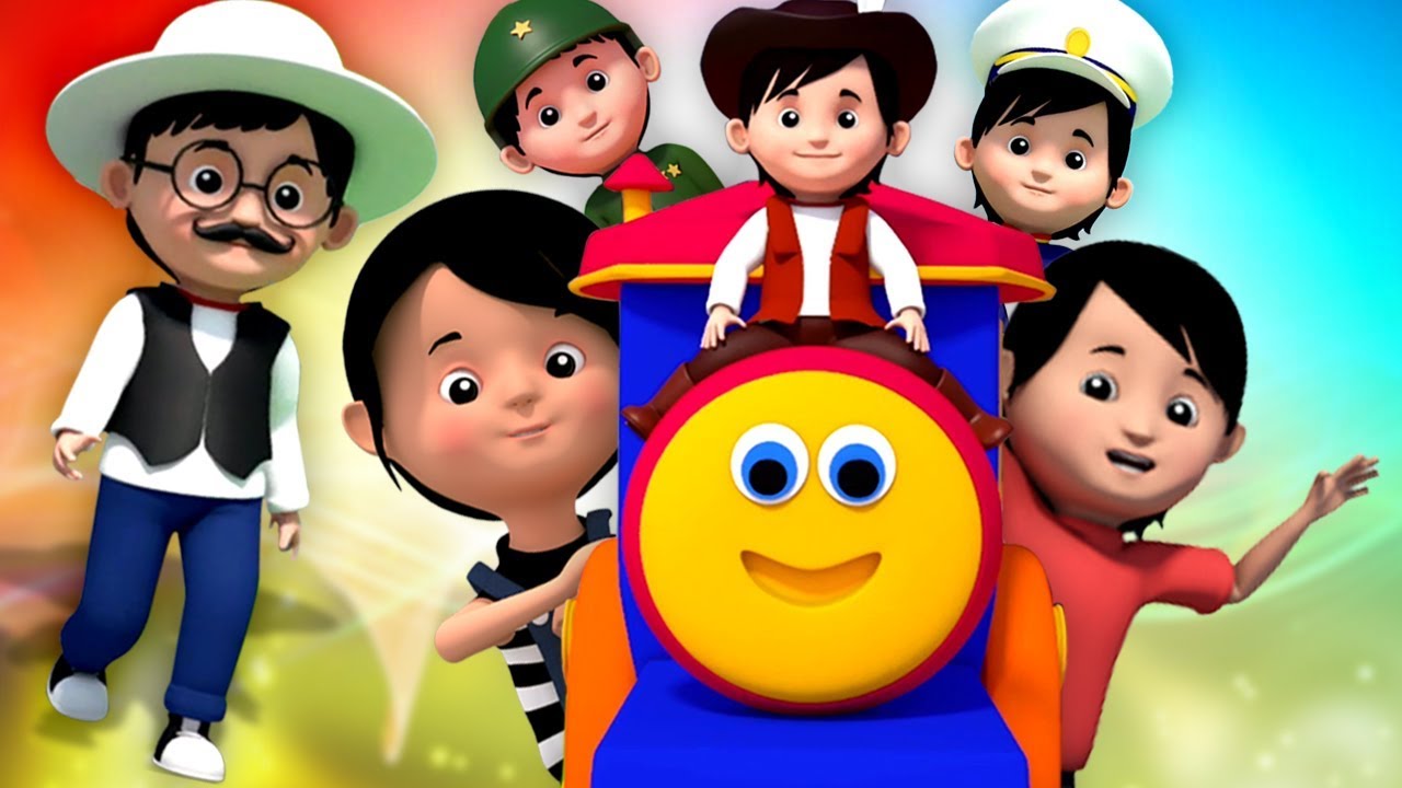 Bob o trem | Yankee Doodle canção | patriótica canção | Nursery Rhymes