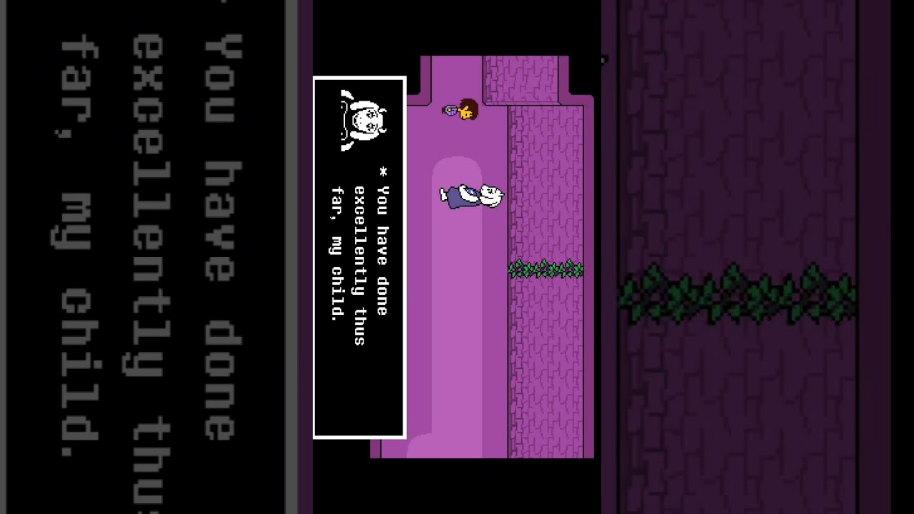 Un golmon joue a undertale