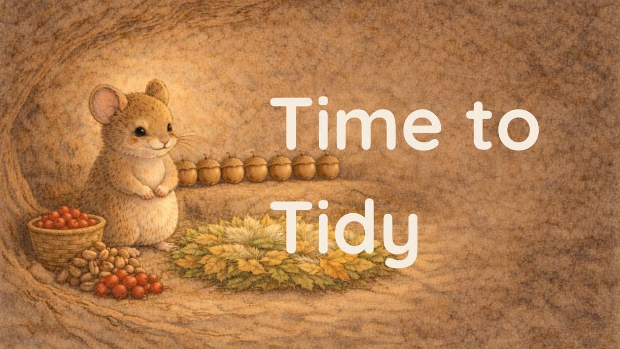 🐭 Mabel the Mouse Tidies Up | Tidy Up Song for Toddlers