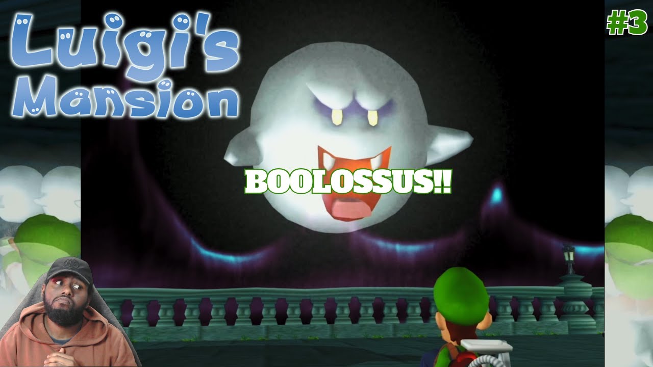 Luigi's Mansion Pt.3 - (GC) AREA 3 Boolossus!!