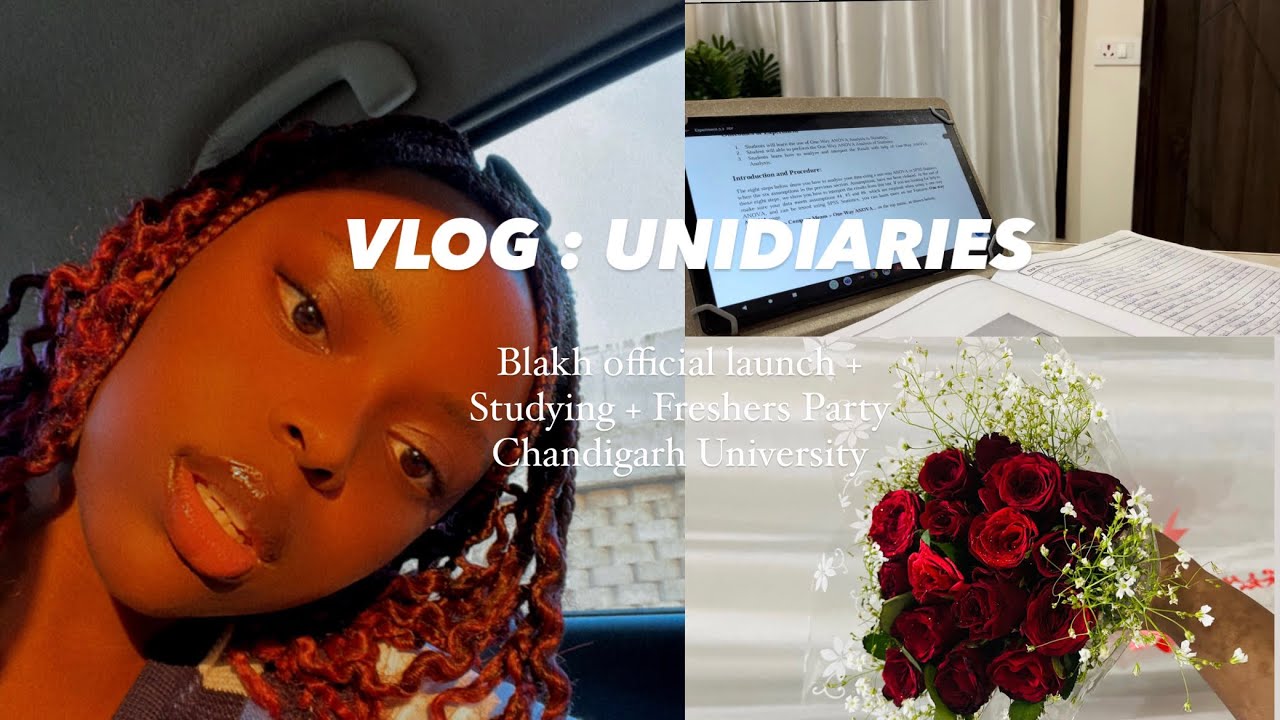WEEK IN A LIFE OF AN INTERNATIONAL STUDENT IN INDIA 🇮🇳 #chandigarhuniversity #zimbabweanyoutubers