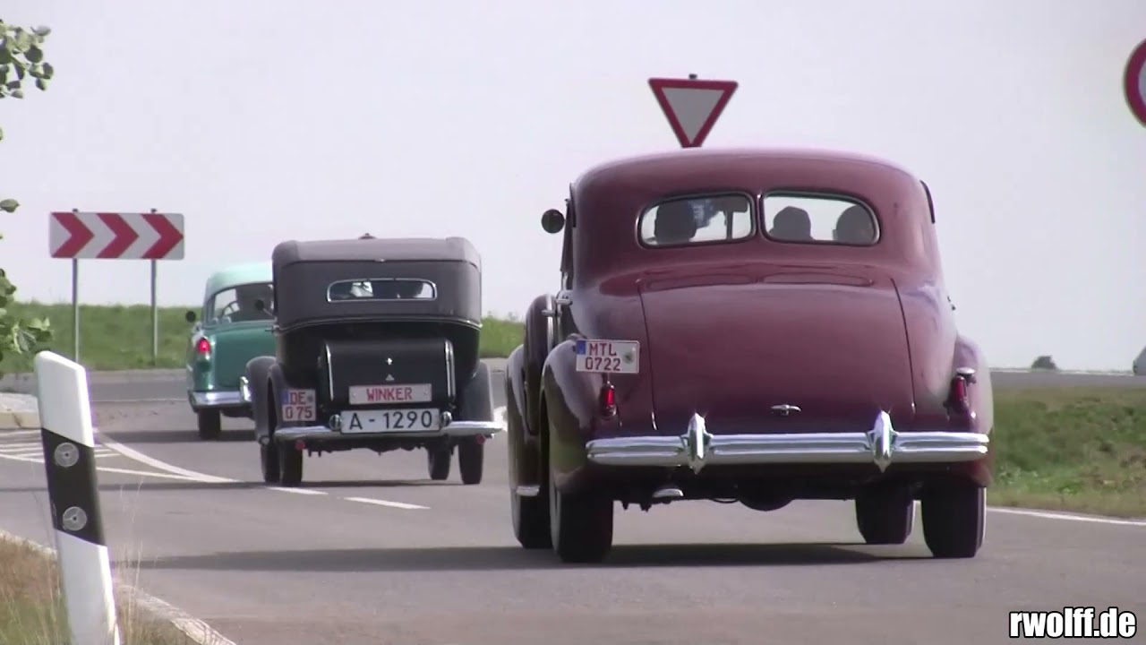 Oldtimer Rallye rund um den Rochlitzer Berg