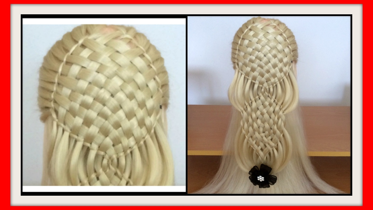 WATER FALL BASKET BRAID HAIRSTYLE / HairGlamour Styles /  Hairstyles / Hair Tutorial