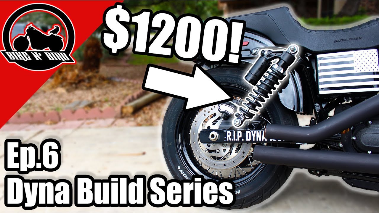 Harley Dyna Build Series, эпизод 6 — Задняя подвеска и механизм переключения передач