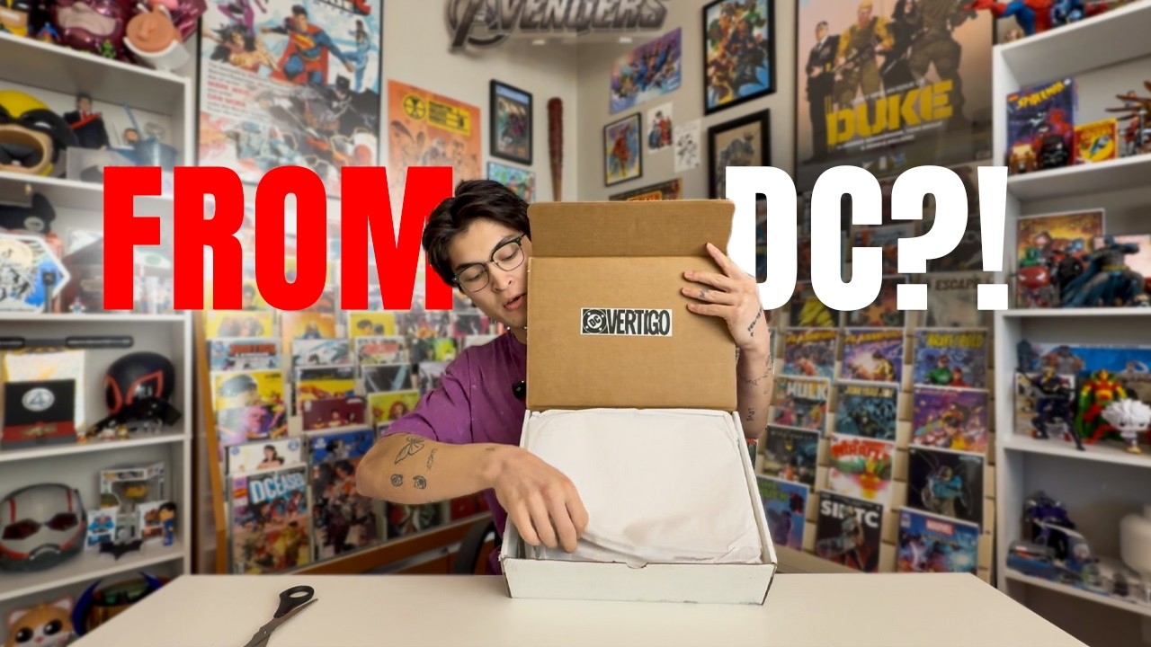 DC Comics прислали мне посылку&hellip; | Один день из жизни