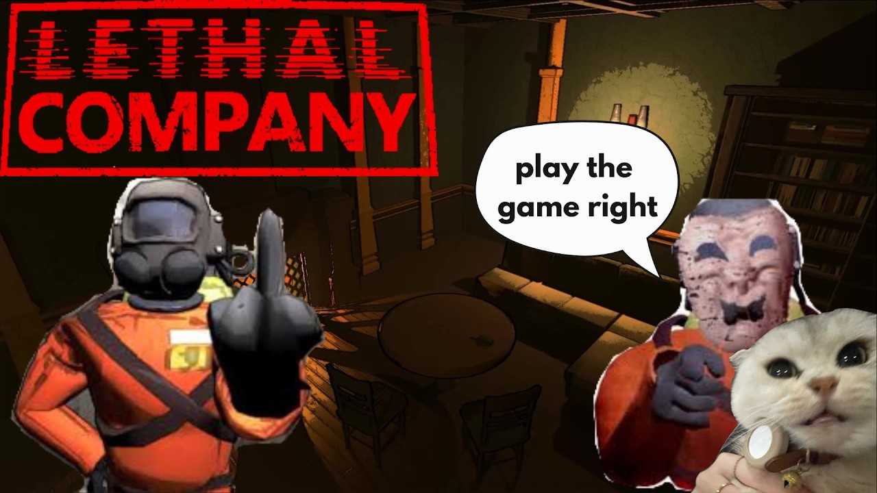 playing LETHAL COMPANY with the RANKED STACK (AGAIN)(DIFFERENT POVS)
