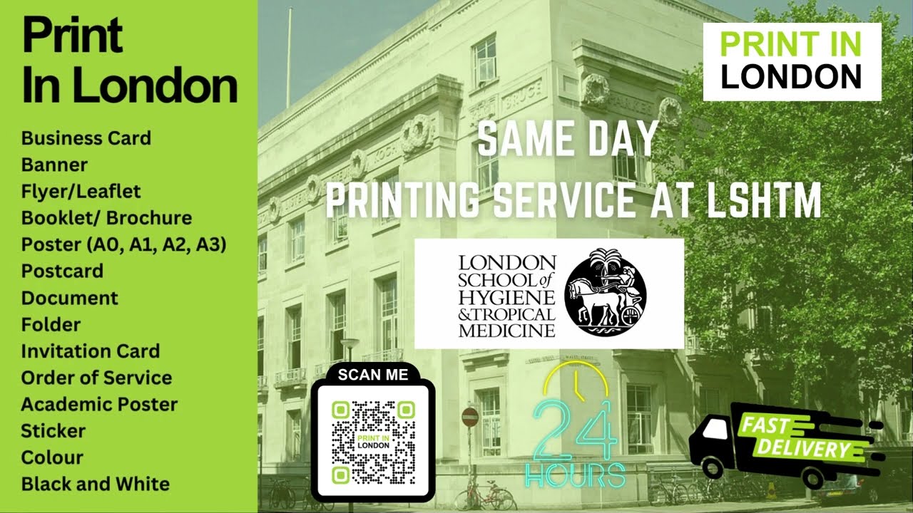 Printing Services for LSHTM - London School of Hygiene and Tropical Medicine - Printing London