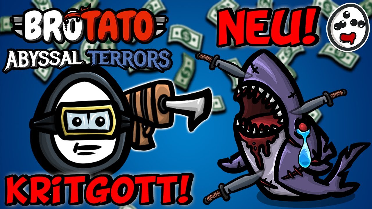 KRASSES KRITMONSTER! NEUER TAUCHER SPRENGT SCHADENSREKORDE! 1000% Kritschaden! | Brotato