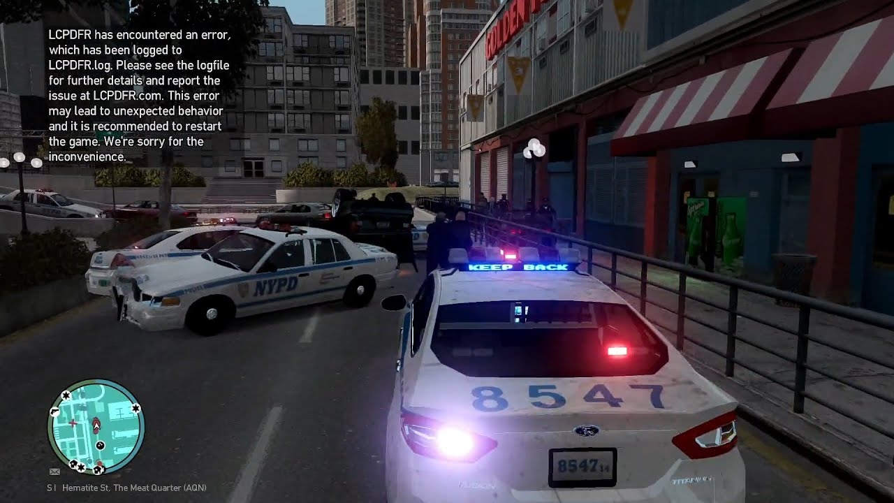 【GTA4 LCPDFR】The Police ～NYPD新米警官奮闘記～【Case#18 後編】