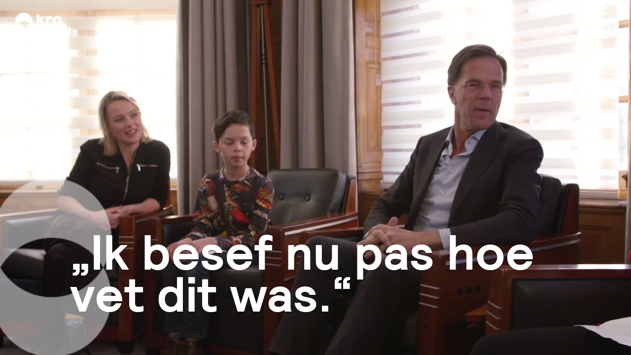 Jinek geeft kids interviewles voor interview met premier Mark Rutte | Willem Wever | KRO-NCRV