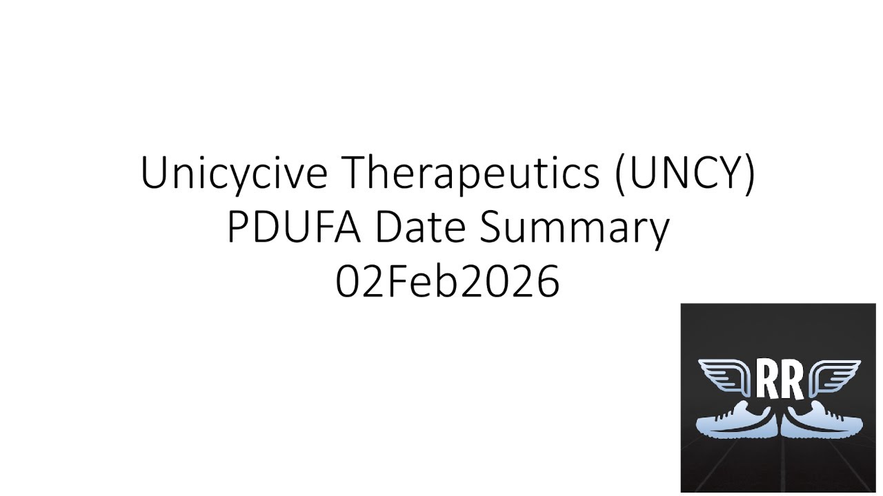 Компания Unicycive Therapeutics, дата публикации решения по Закону о финансировании лекарственных...