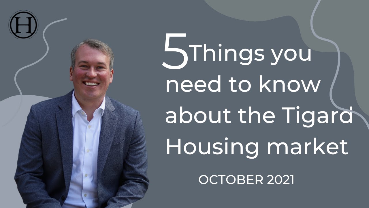 Tigard Oregon Housing Report for October 2021 | Tigard Real Estate