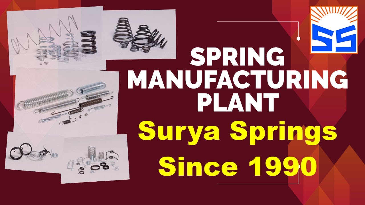 Spring Manufacturing Plant | CNC SPRING MACHINES | Surya Springs Since 1990