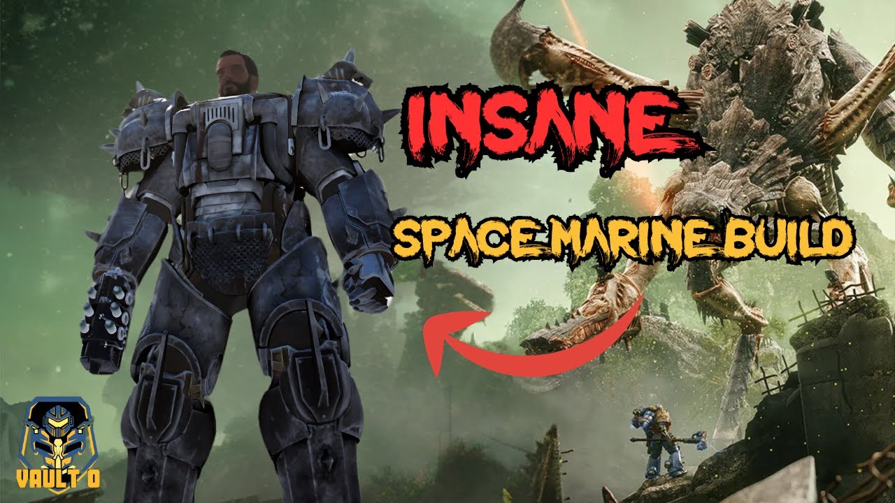 I made an INSANE Space Marine build in Fallout, MUST TRY