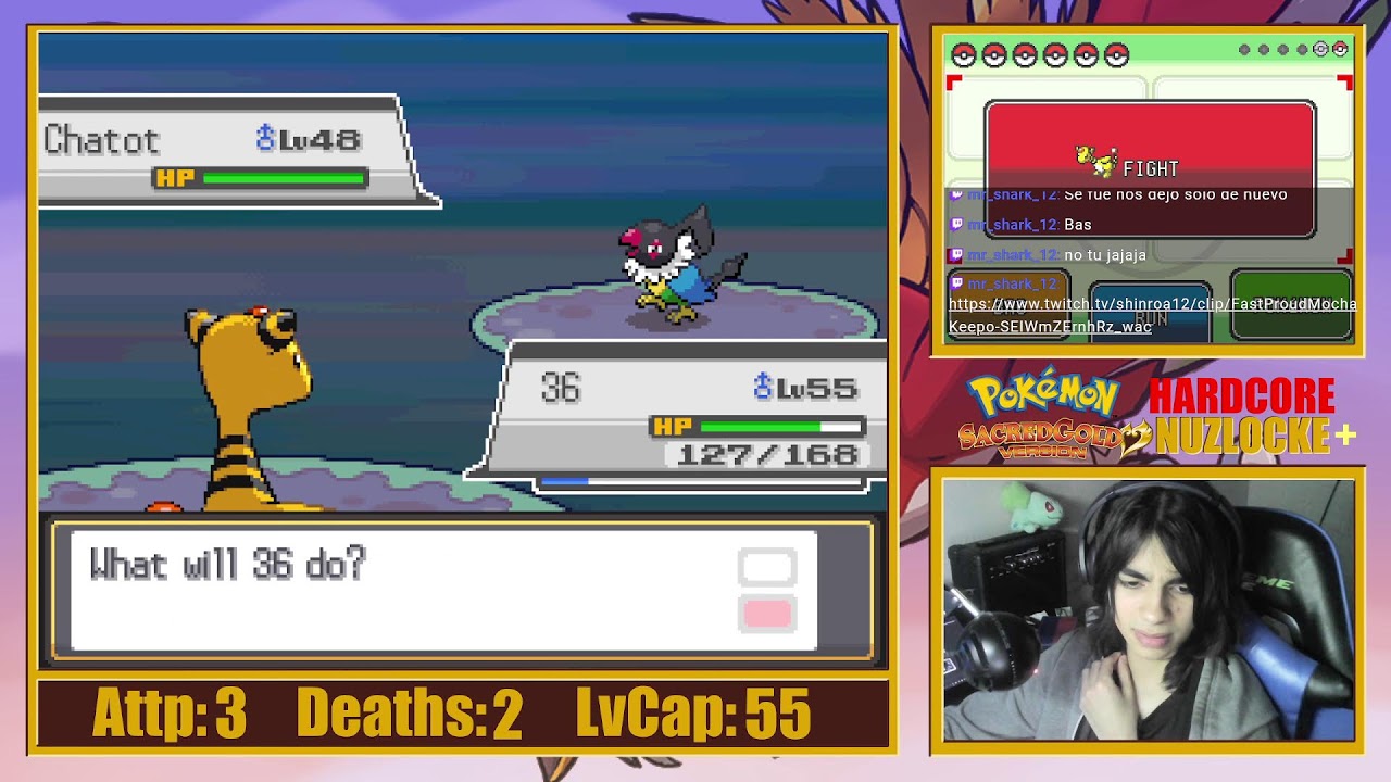Nocturneando hasta llegar al E4 | Pokémon Sacred Gold HARDCORE NUZLOCKE + (Día 9-2)