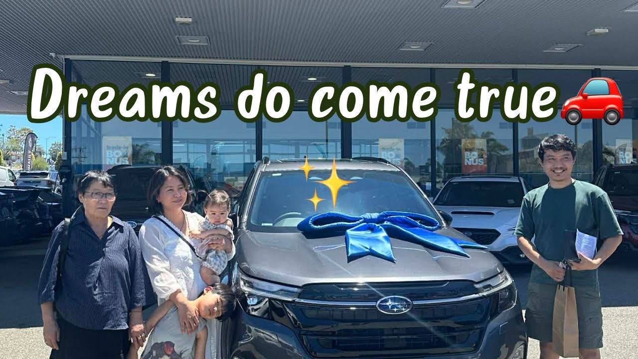 From Dreaming to Driving-DREAMS DO COME TRUE🚗✨