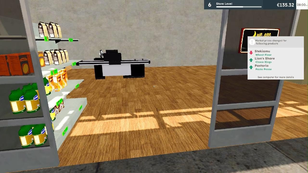 Supermarket Owner Simulator: Business_ auf der ps 5 Version