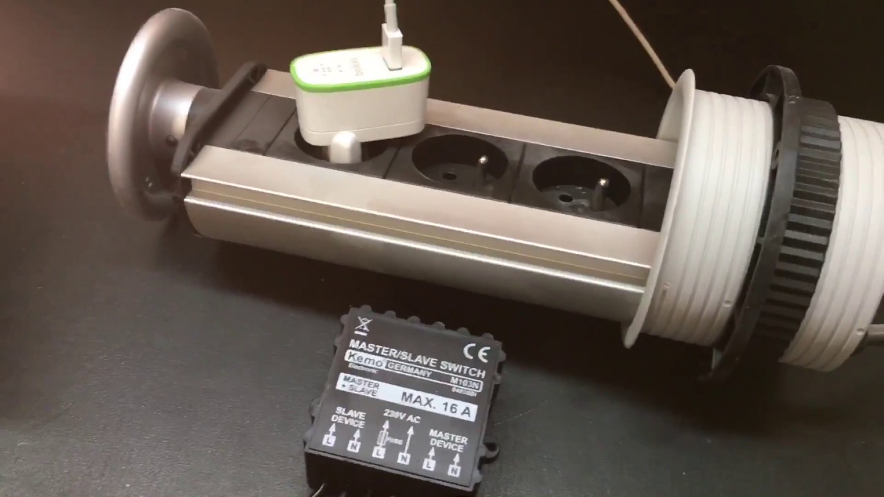 Comment asservir électriquement un appareil a un autre ( maître / esclave )
