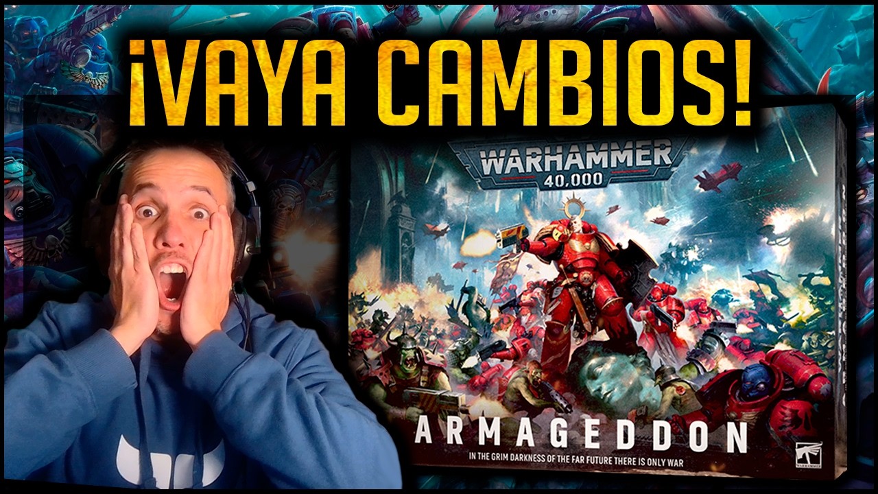 Revelada la nueva edici&oacute;n de Warhammer 40k&hellip; y trae CAMBIOS clave (Armageddon)