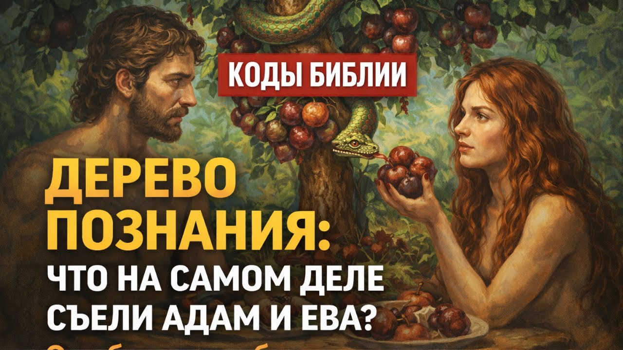 ДЕРЕВО ПОЗНАНИЯ:ЧТО НА САМОМ ДЕЛЕ СЪЕЛИ АДАМ И ЕВА?