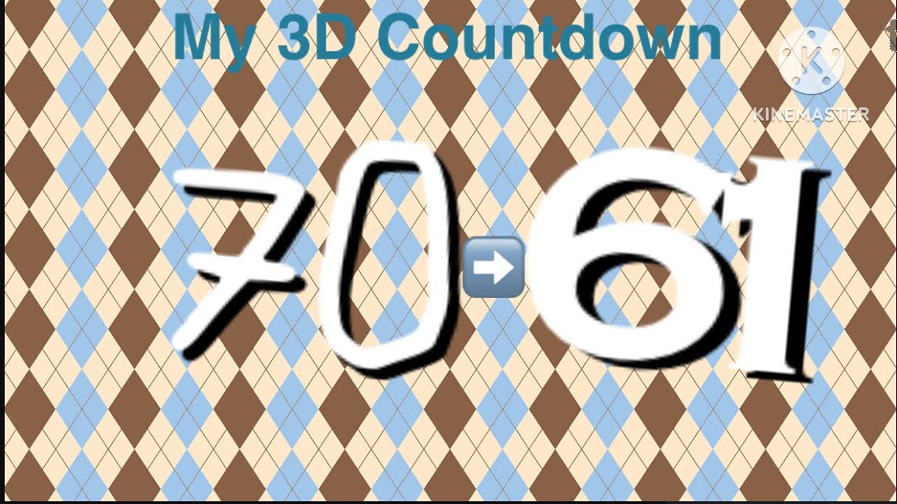 My 3D Countdown 70-61