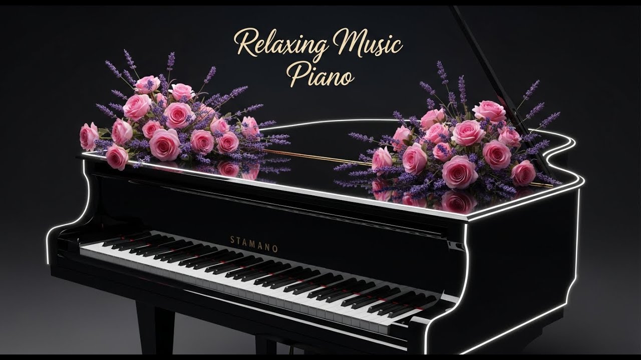 Relaxing Piano Music for Cozy Night Relaxing Atmosphere 🕯️ Soft Piano Instrumental