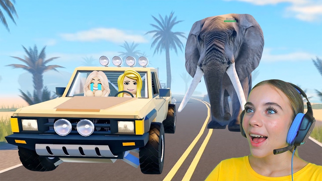 ПУТЕШЕСТВИЕ В АФРИКУ С МАЛЫШОМ АЛЁНОЙ в ROBLOX!