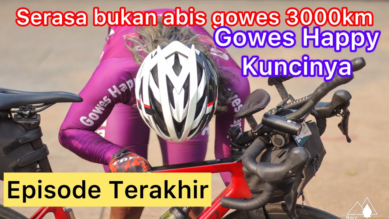 Hari terakhir gowes 3000 km ! Hari paling ngebut selama RAJ