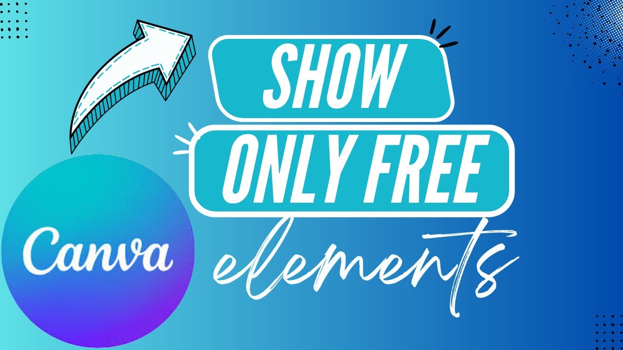 Canva Tutorial: Show Only Free Elements (Filter Out Pro) - 2026