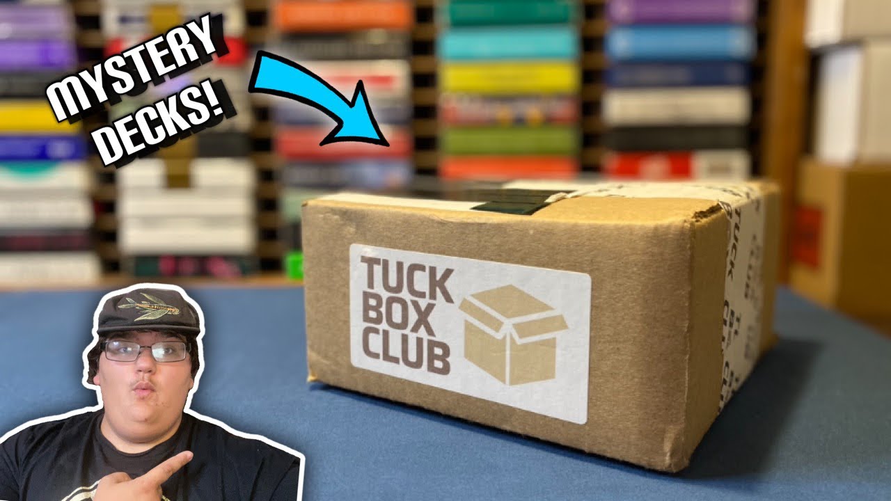 MYSTERY PLAYING CARDS // Tuck Box Club // UNBOXING And Review!