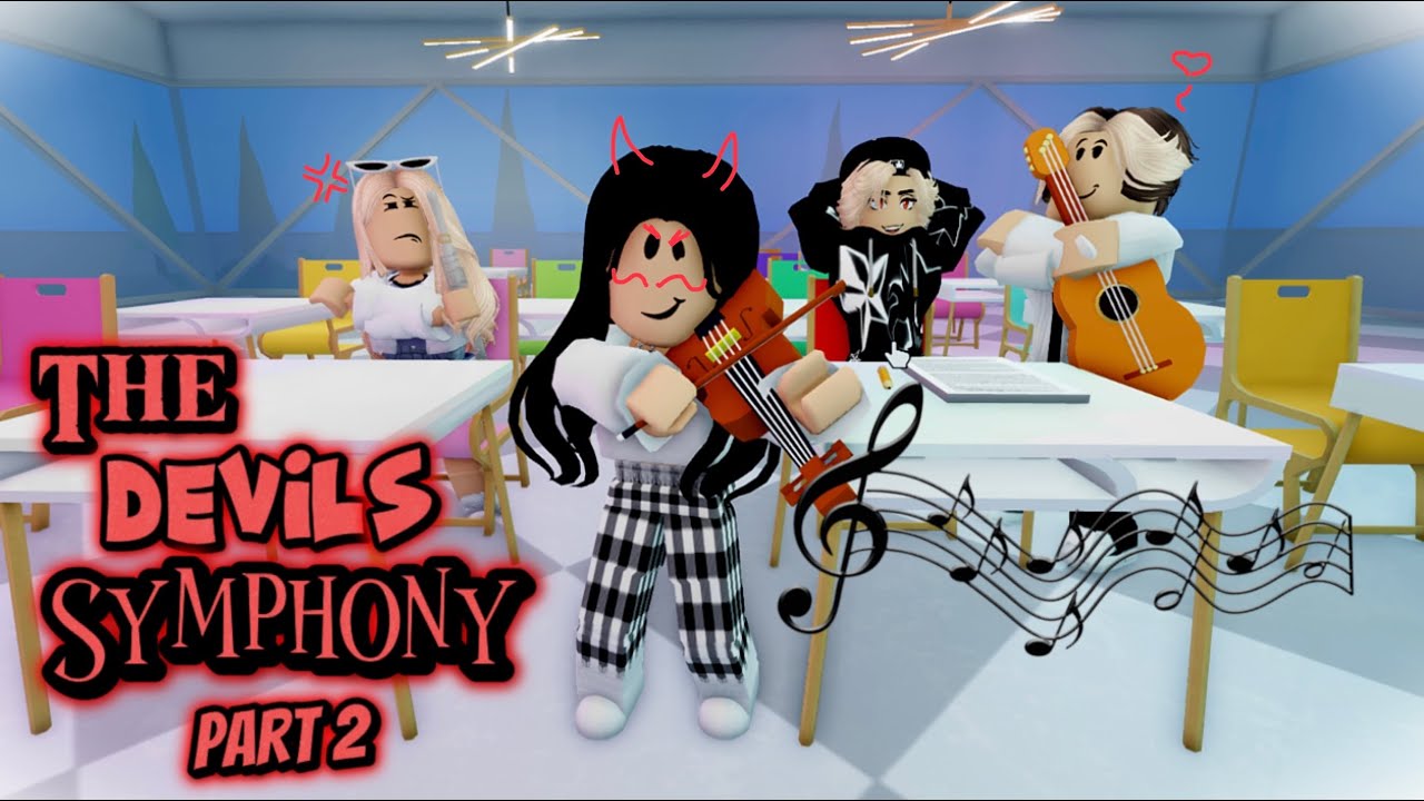 “The Devils Symphony”🎻~(Roblox LiveTopia Story~PART 2)~her enemy becomes jealous of her talents😡