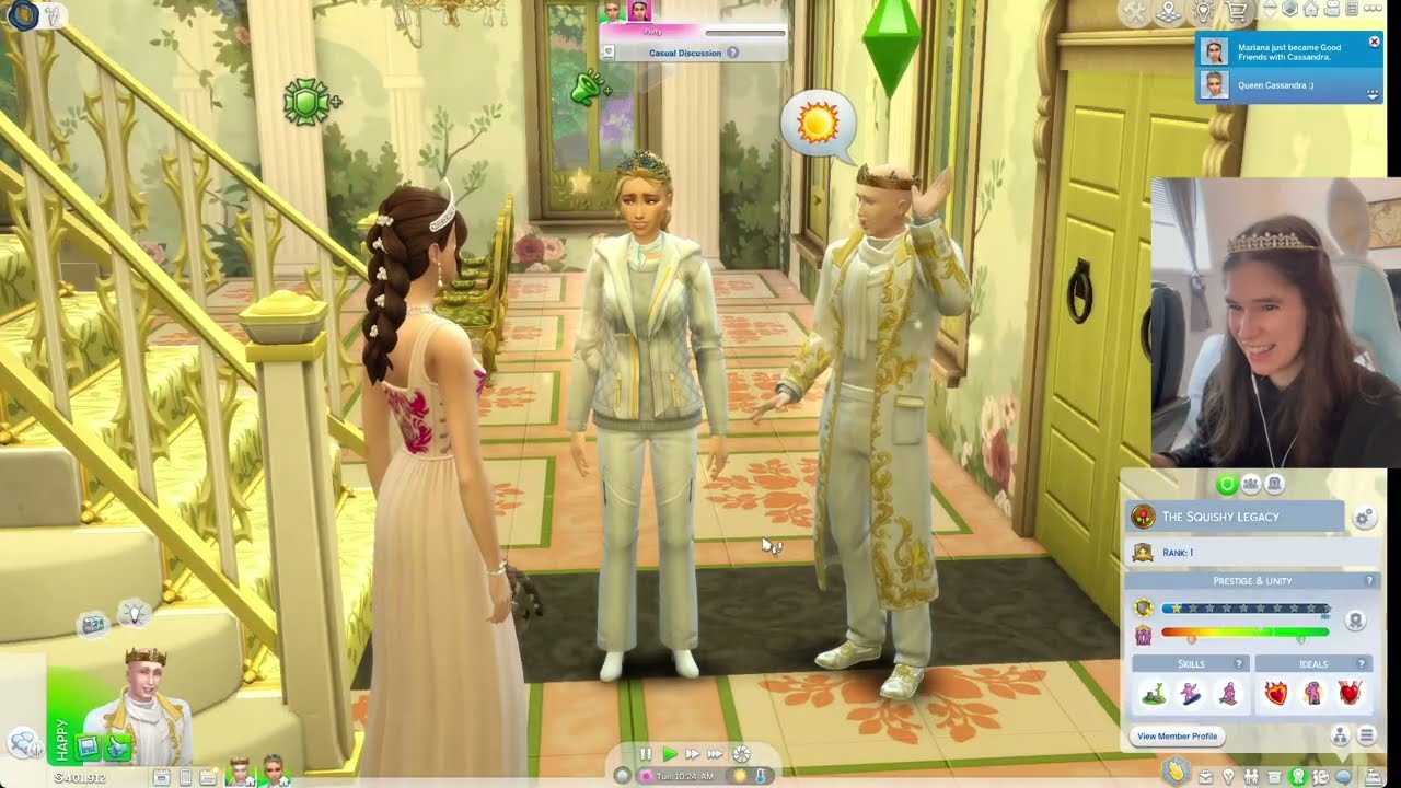 Sims 4 Royalty and Legacy: Let's Play! Part 3