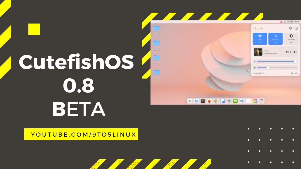 CutefishOS 0.8 BETA | A Unique New Linux Distro With Dazzling Looks & Modernized Design! (2022)