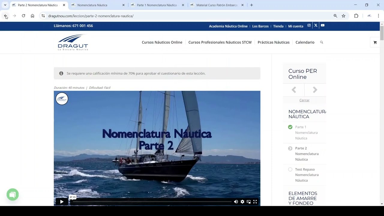 Tutorial Curso PER Online