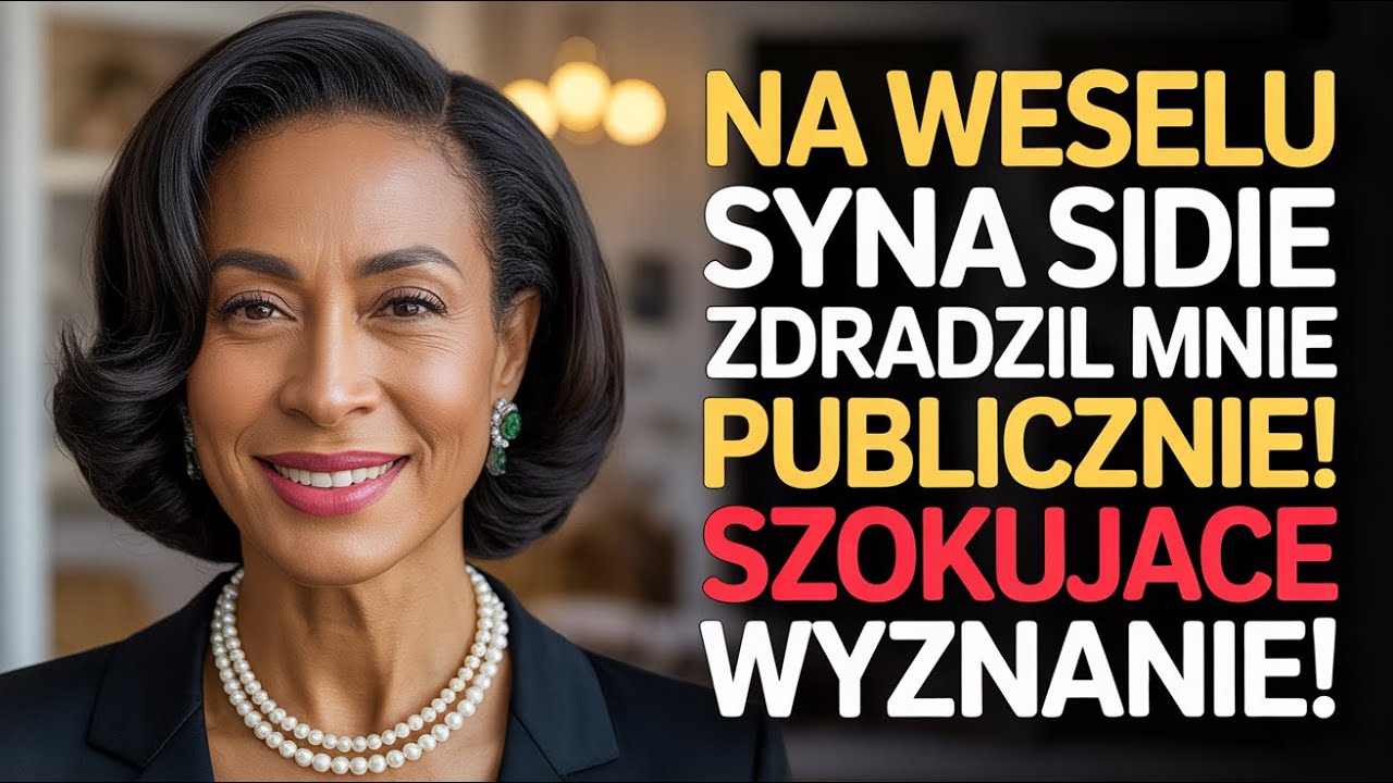 Na Kolacji Weselnej Mojego Syna, Mąż Ogłosił: To Koniec Naszej Miłości! Znalazłem Kogoś Nowego!