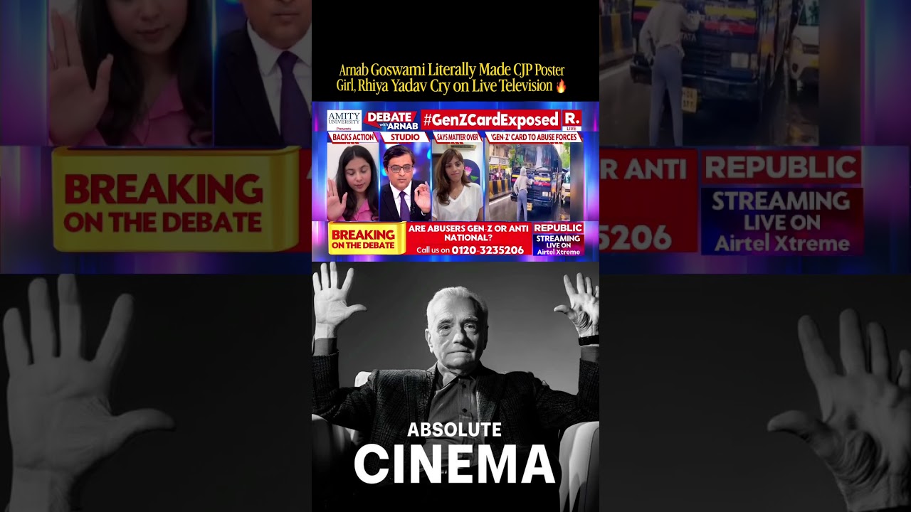 Arnab Goswami Went Full Savage on Live TV 😭🔥