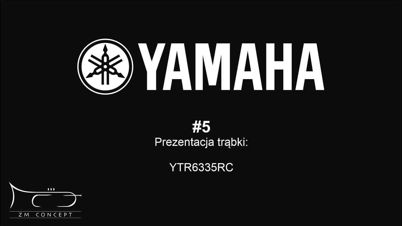 #5 Jakub Domański prezentuje trąbkę YAMAHA YTR-6335RC w siedzibie ZM Concept w Bydgoszczy.