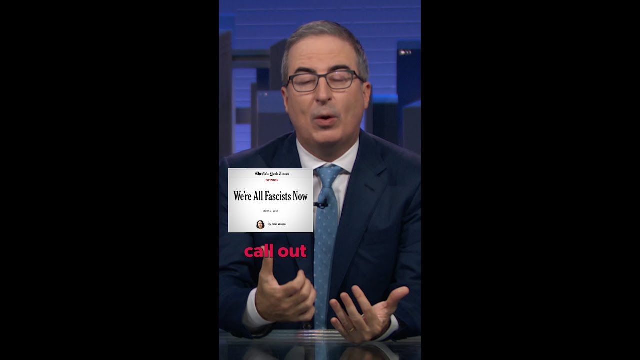 Bari Weiss' level of internet literacy is on par with your Aunt Linda's | Last Week Tonight | BINGE