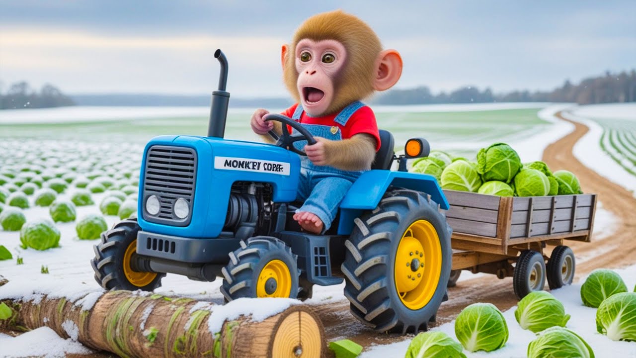 Monkey NaNa Mango Harvest Turns CHAOTIC When a Cow Steps on a Nail—His Genius Rescue SHOCKS All!