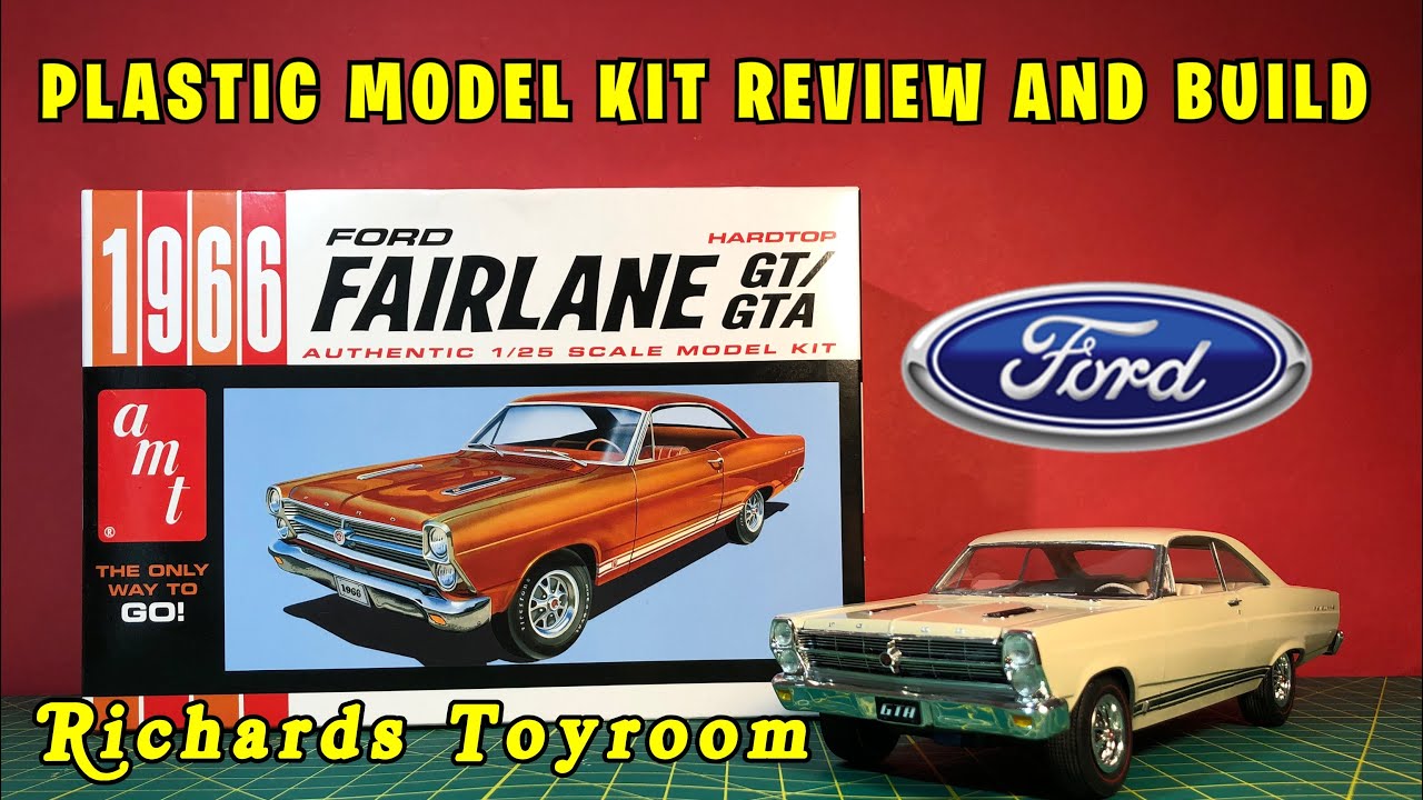 Plastic Model Kit Review and Build 1966 Ford Fairlane GTA