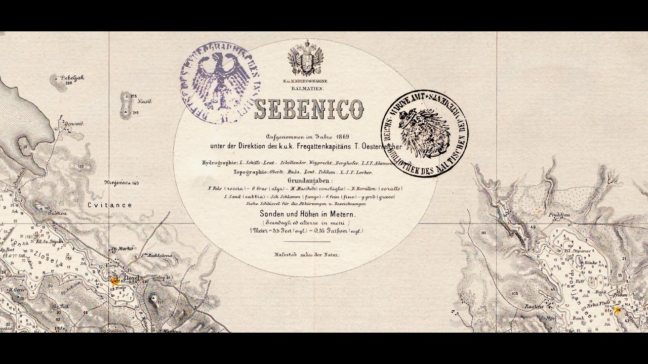 Die Geheimnisse österreichischer Seekarten aus der Kaiserzeit