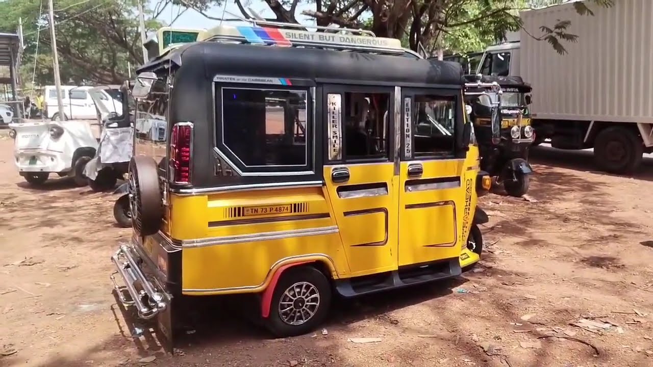 Tamil Nadu registration Piaggio Ape