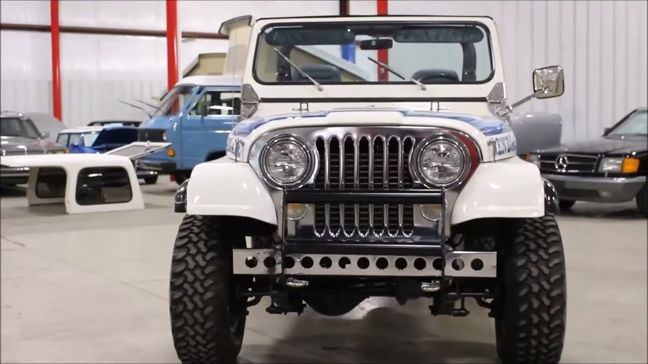 1982 Jeep CJ7 Renegade white