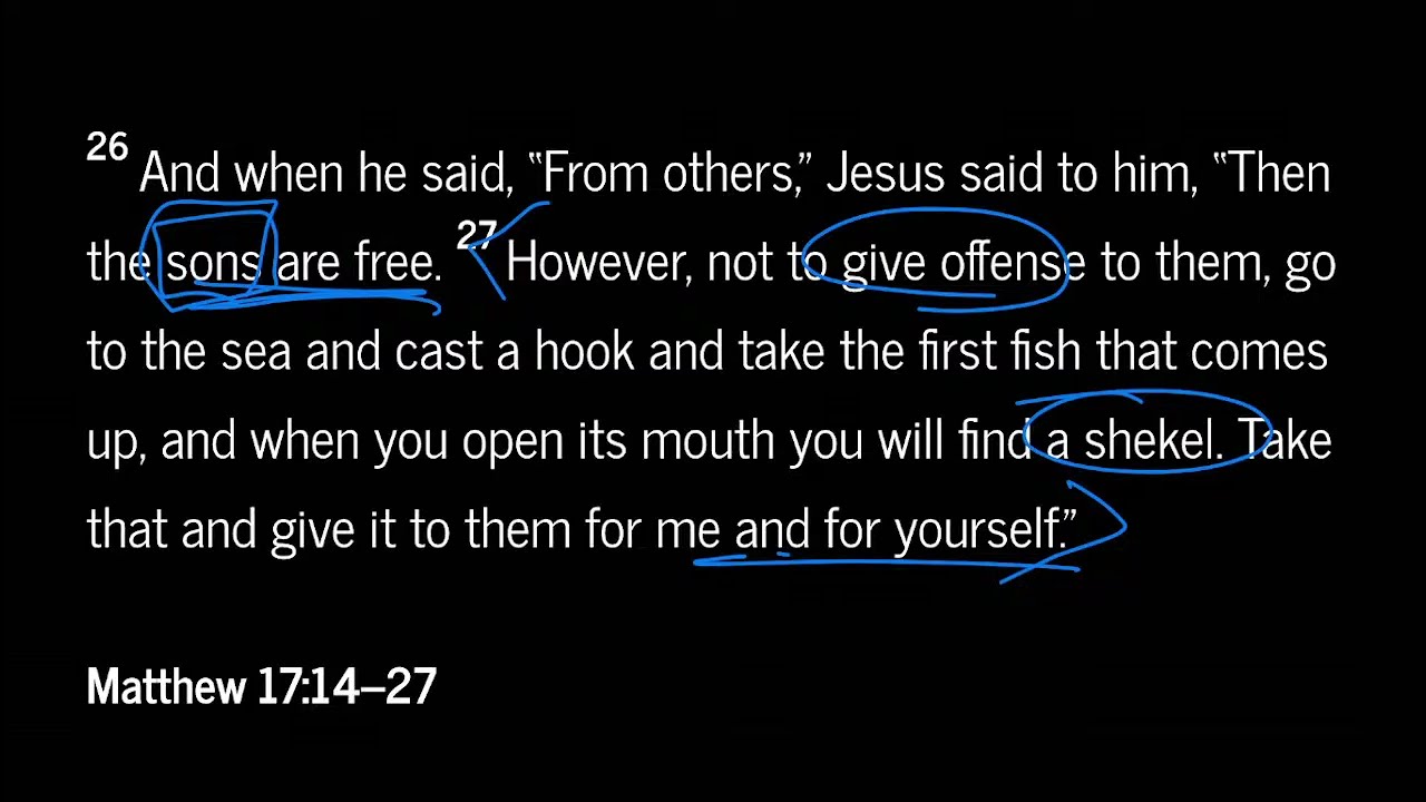 Matthew 17:14-27 (February 25, 2026) Morning Devotional