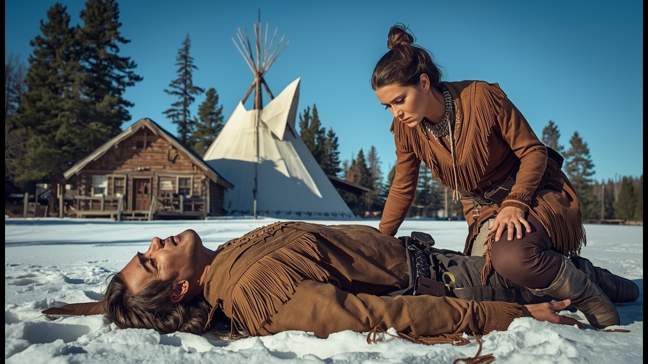 She Saved Him in the Snow… But Lost Him in Her Arms — The Apache Woman’s Final Stand for the Cowboy