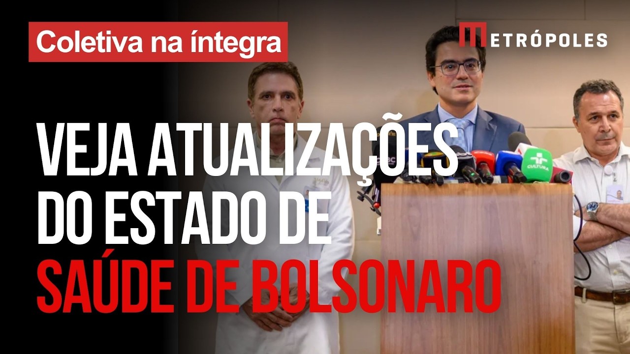 Bolsonaro chega ao hospital com saturação em 80% e médicos falam em risco de morte